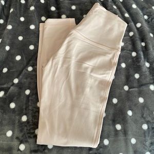 light pink lululemon leggings